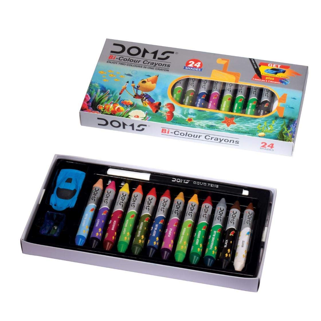 Doms BI clr Crayons