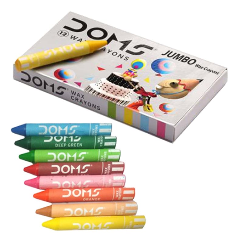 Doms Jumbo Wax Crayons