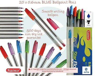SAINO StarFlow Blue Fine Ballpoint