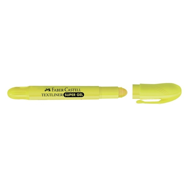 Faber Castell Super Gel Highlighter Fluroscent Yellow